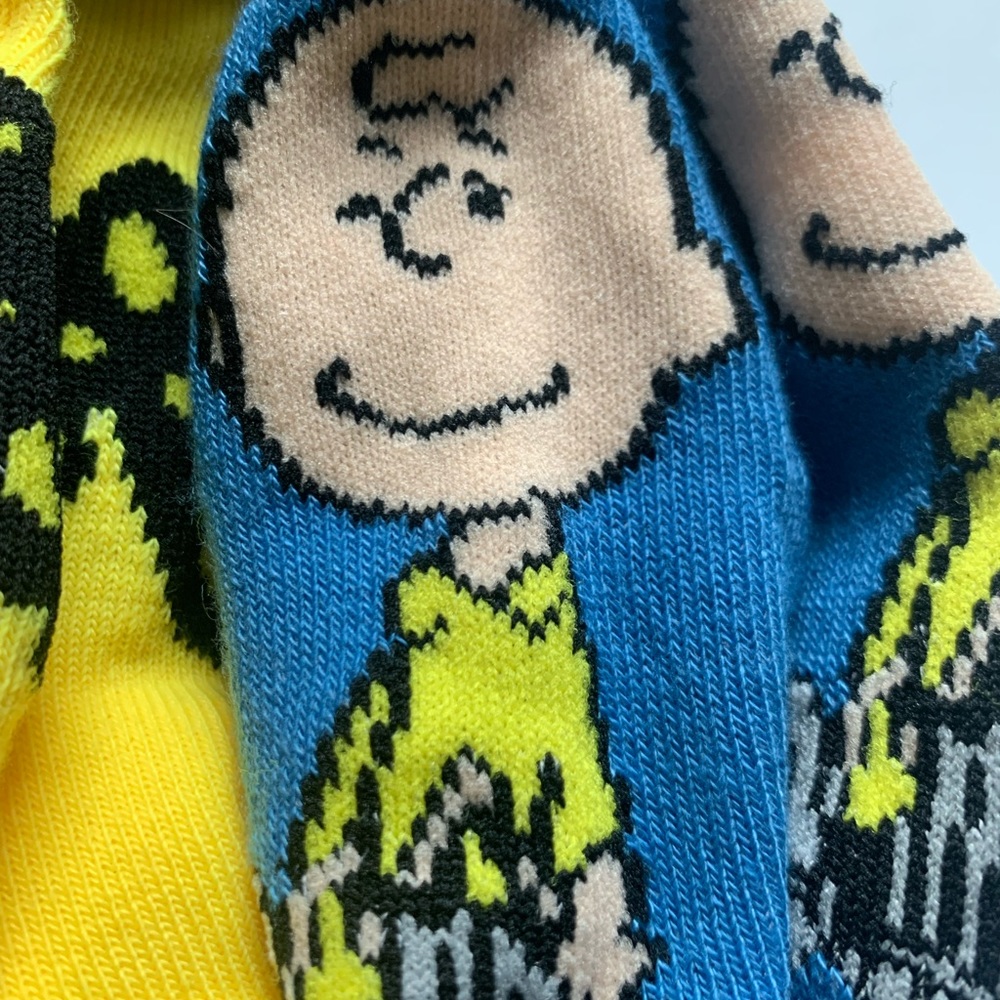 Snoopy No Show Socks 6 pairs - Picture 4 of 10